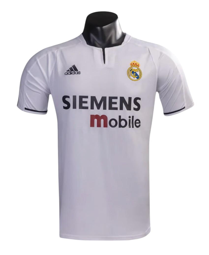 2003-2004 Real Madrid Maillot domicile manches courtes