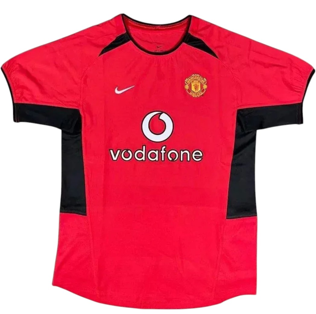 2002-2004 Manchester United Maillot manches courtes