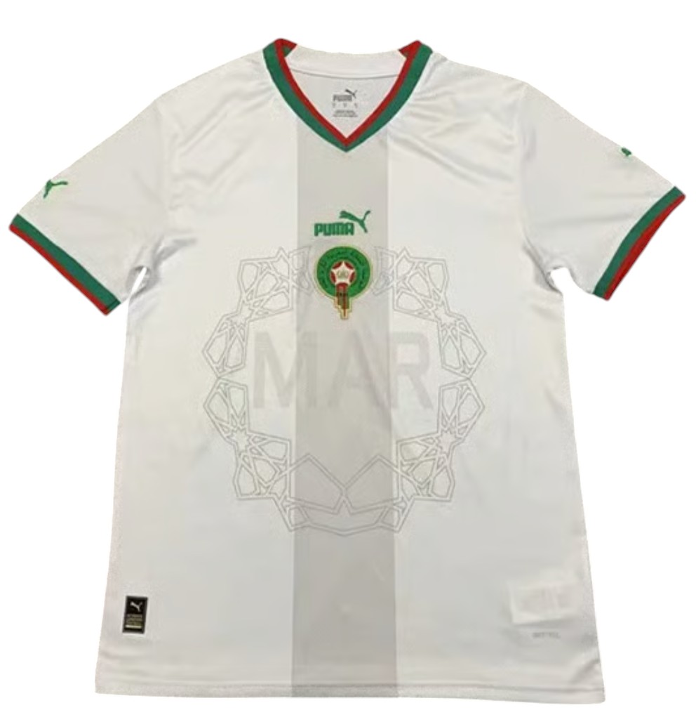 2022 Maroc Maillot manches courtes