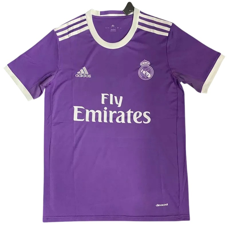 2016-2017 Real Madrid Maillot extérieur manches courtes / manches longues