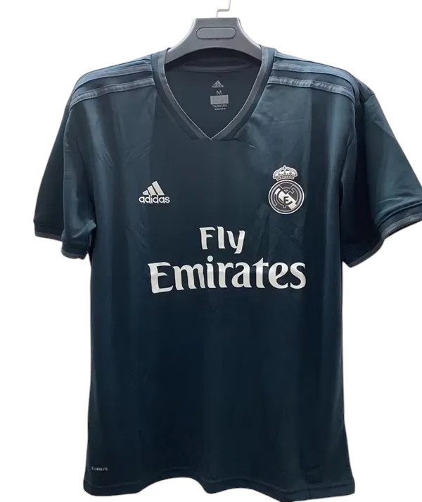 2018-2019 Real Madrid Maillot extérieur manches courtes