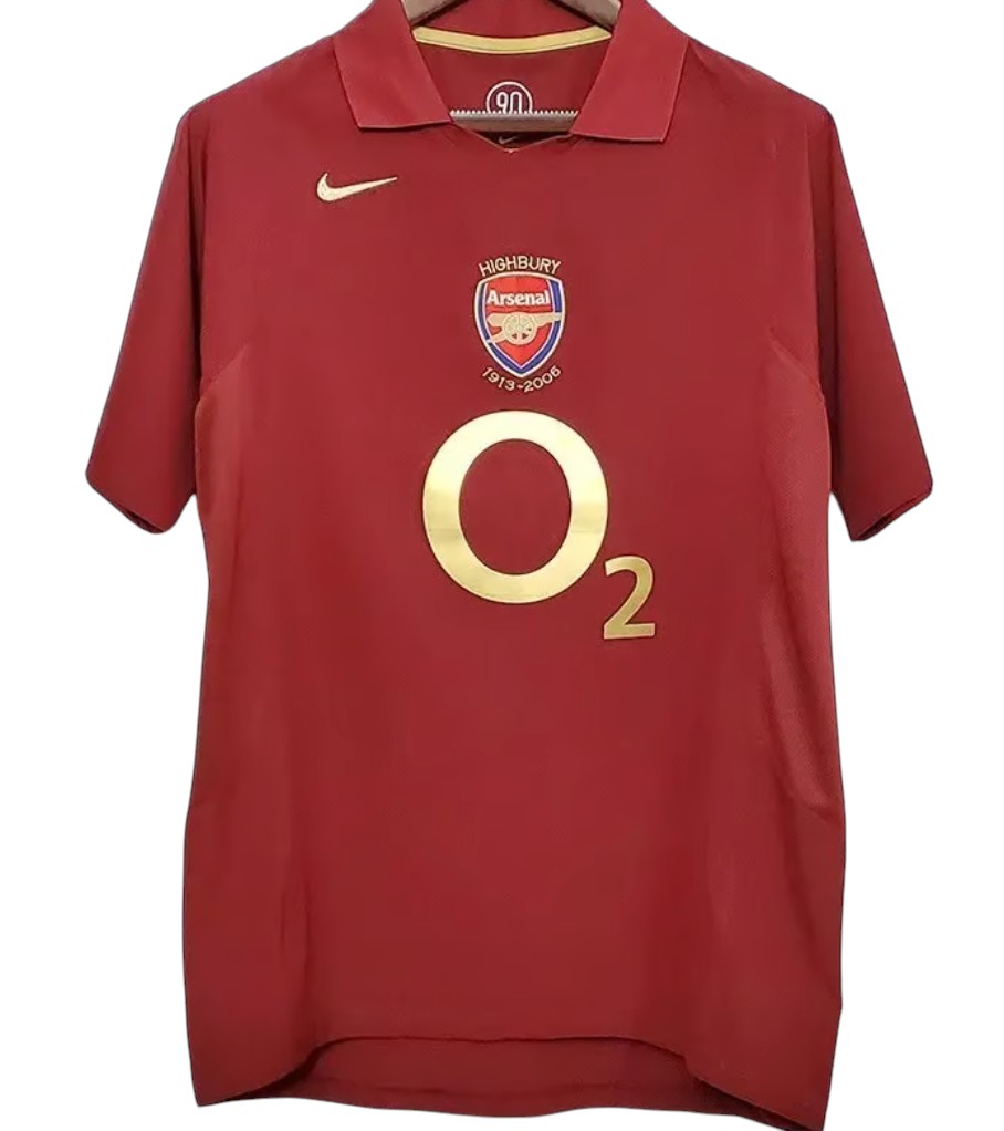 2005-2006 Arsenal Maillot manches courtes 