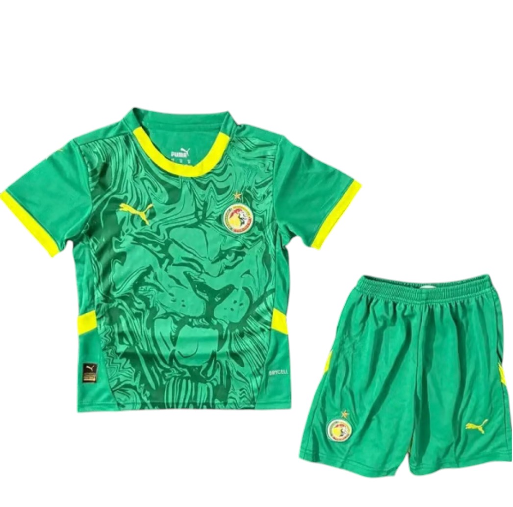 2024-2025 Sénégal maillots enfants manches courtes