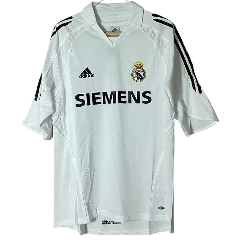 2005-2006 Real Madrid Maillot domicile manches courtes / manches longues