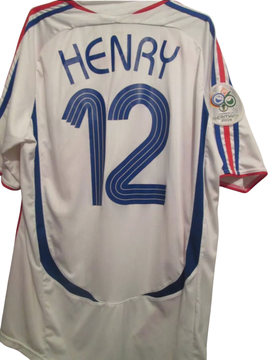 2006 France Maillot Henry manches courtes