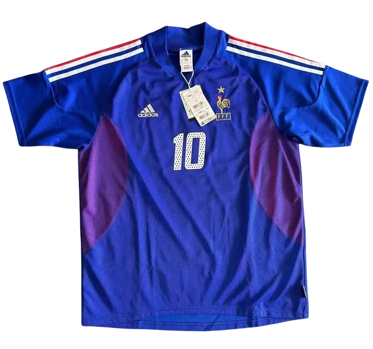 2002 France Maillot domicile manches courtes