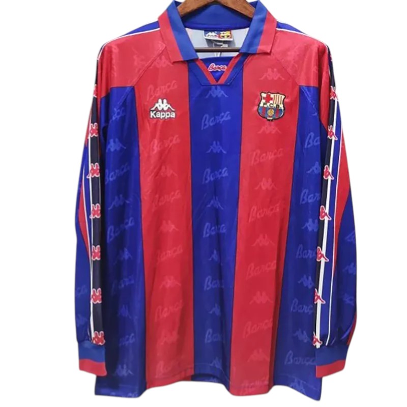1996-1997 FC Barcelone Maillot manches courtes / manches longues