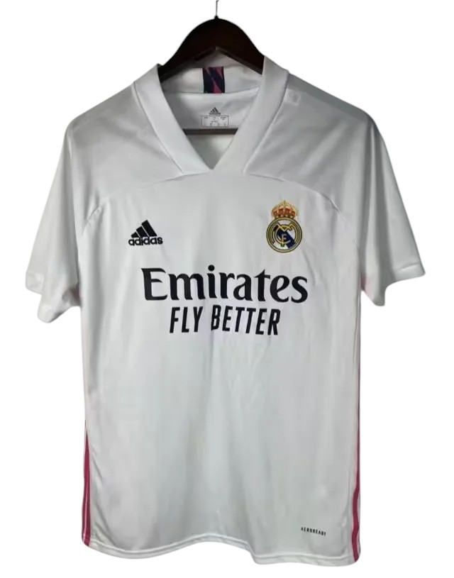 2020-2021 Real Madrid Maillot domicile manches courtes