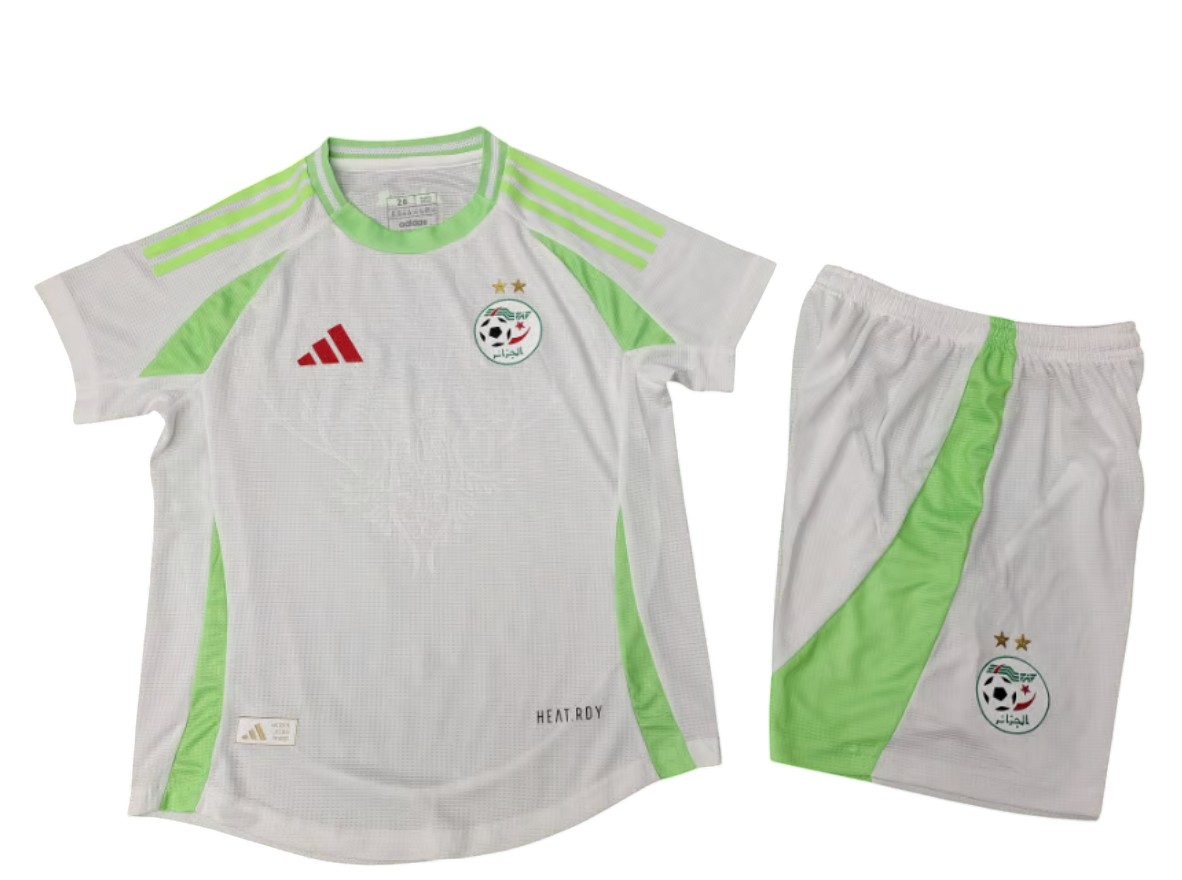 2024-2025 Algérie maillots enfants manches courtes