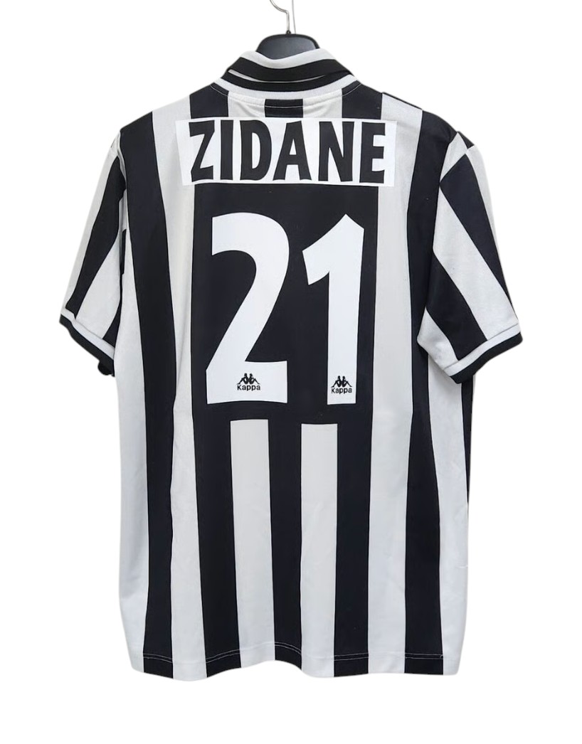 1996-1997 Juventus Maillot Zidane manches courtes