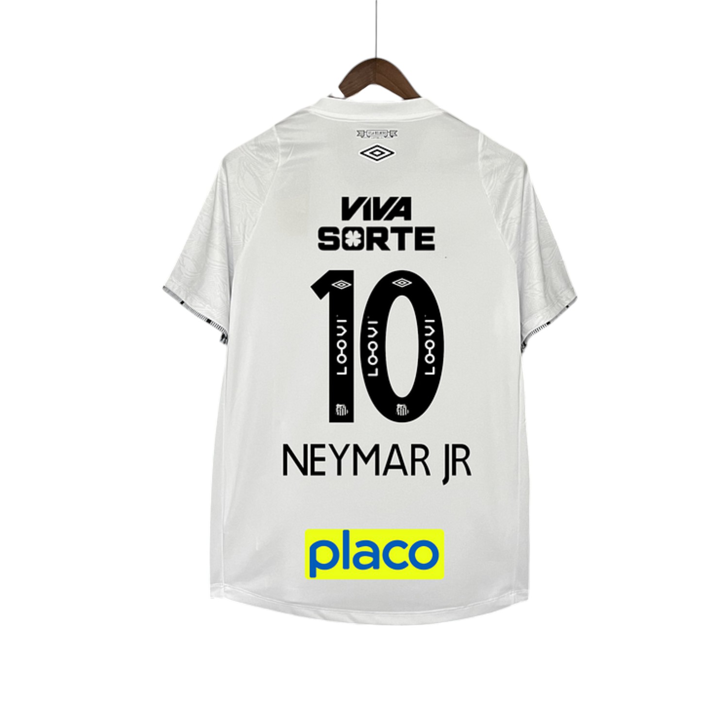 2025 Santos FC Maillot Neymar JR manches courtes