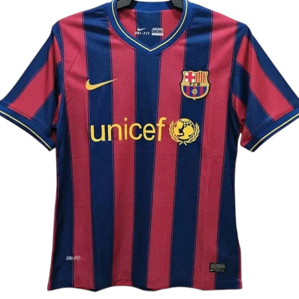 2009-2010 FC Barcelone Maillot manches courtes / manches longues
