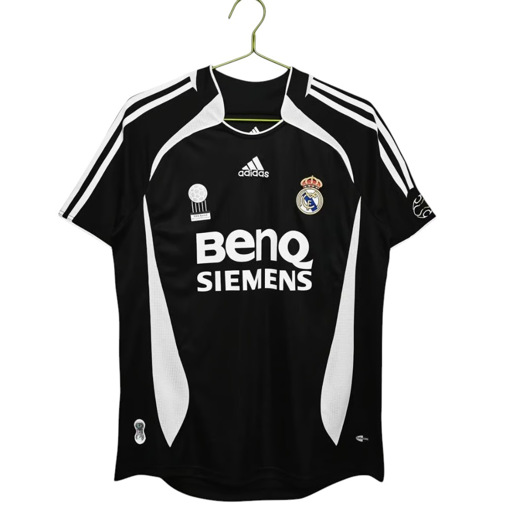 2006-2007 Real Madrid Maillot extérieur manches courtes