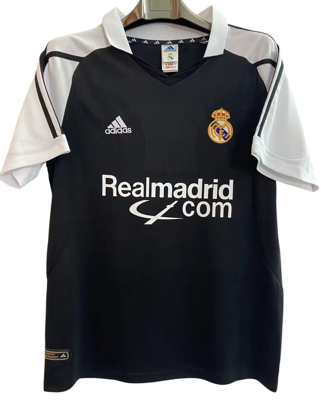 2001-2002 Real Madrid Maillot extérieur manches courtes