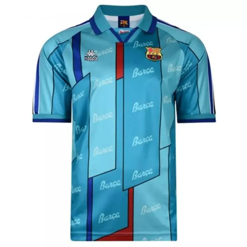 1996-1997 FC Barcelone Maillot manches courtes / manches longues