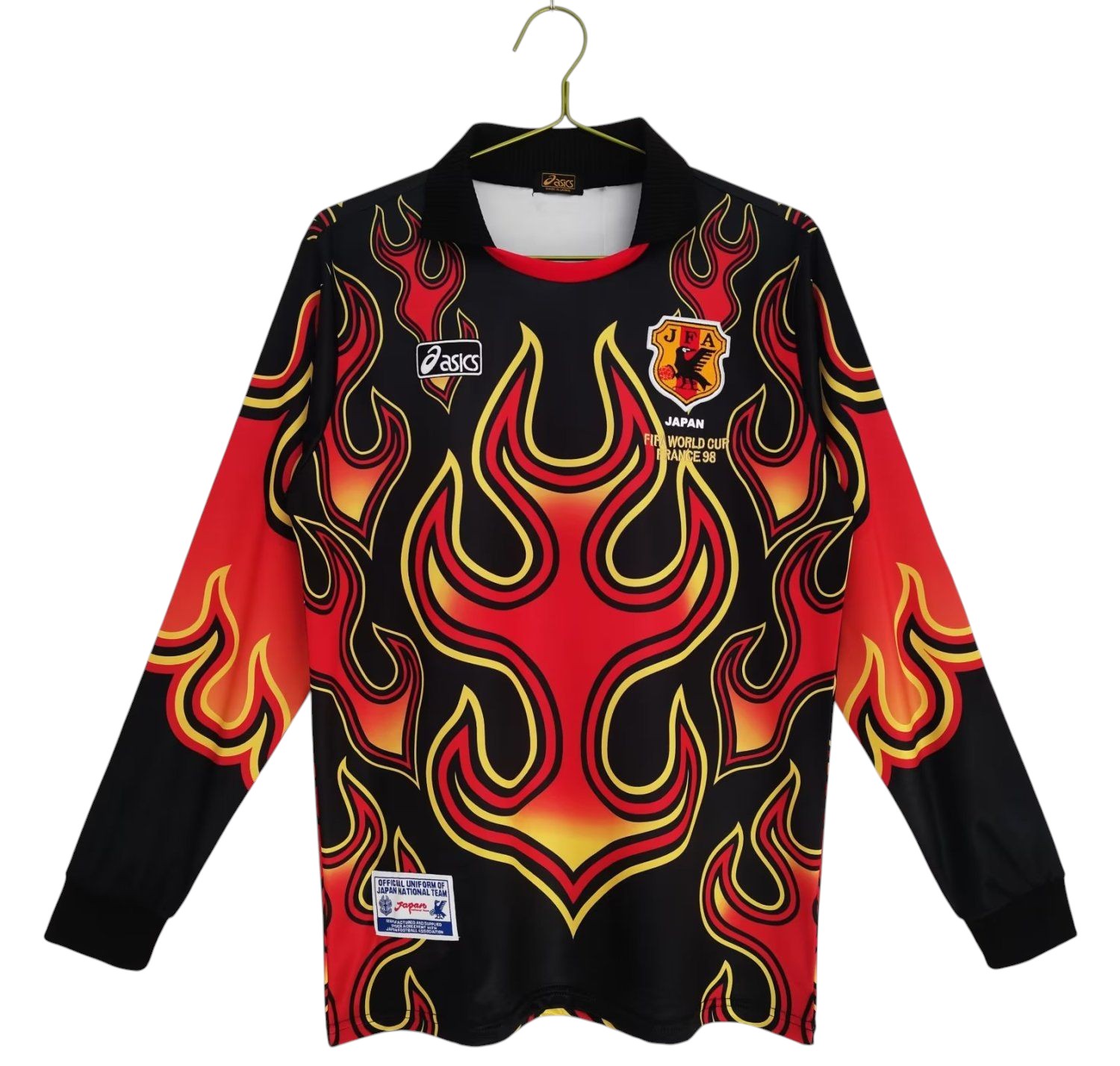 Maillot gardien Japon 1998 manches longues 