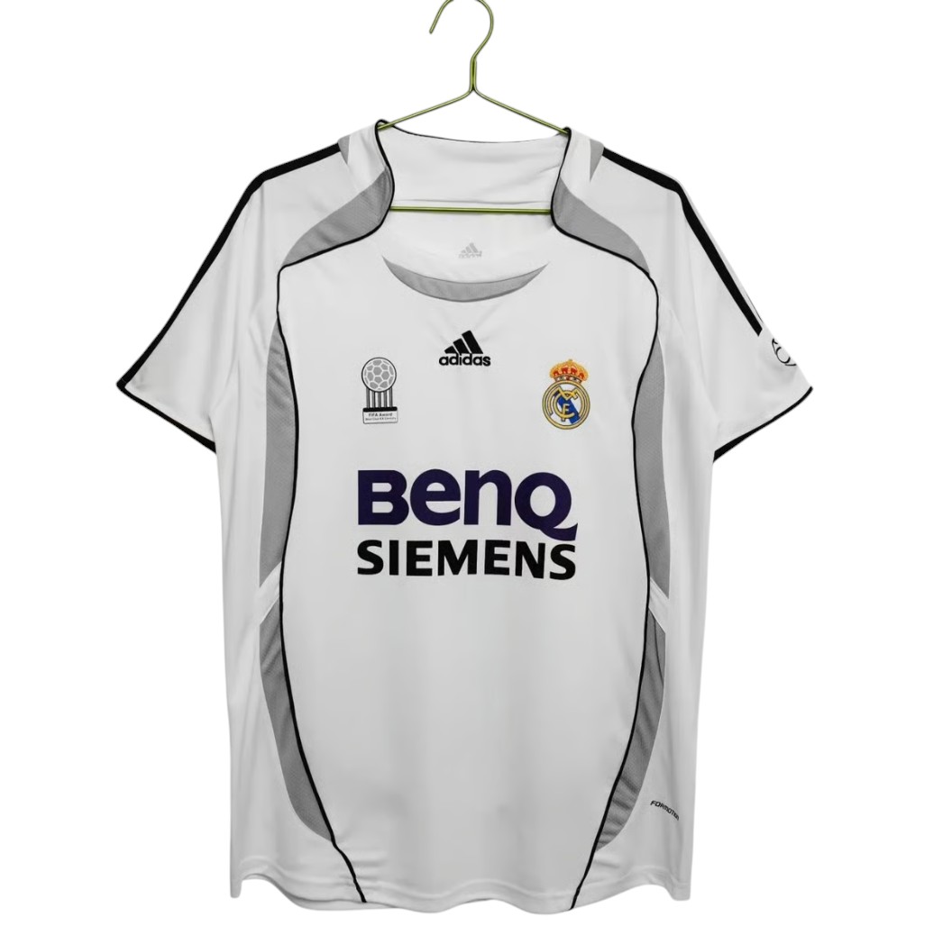 2006-2007 Real Madrid Maillot domicile manches courtes