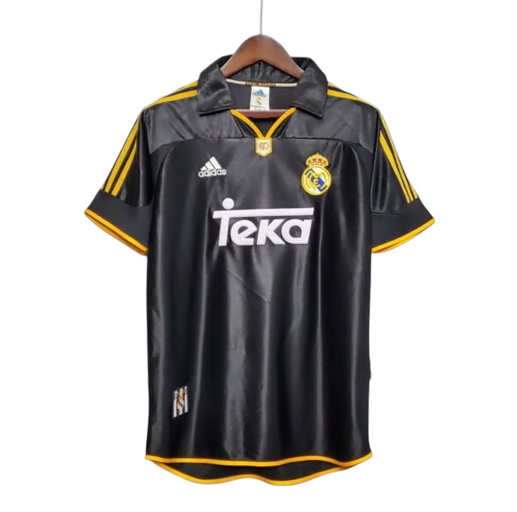 1999-2000 Real Madrid Maillot extérieur manches courtes