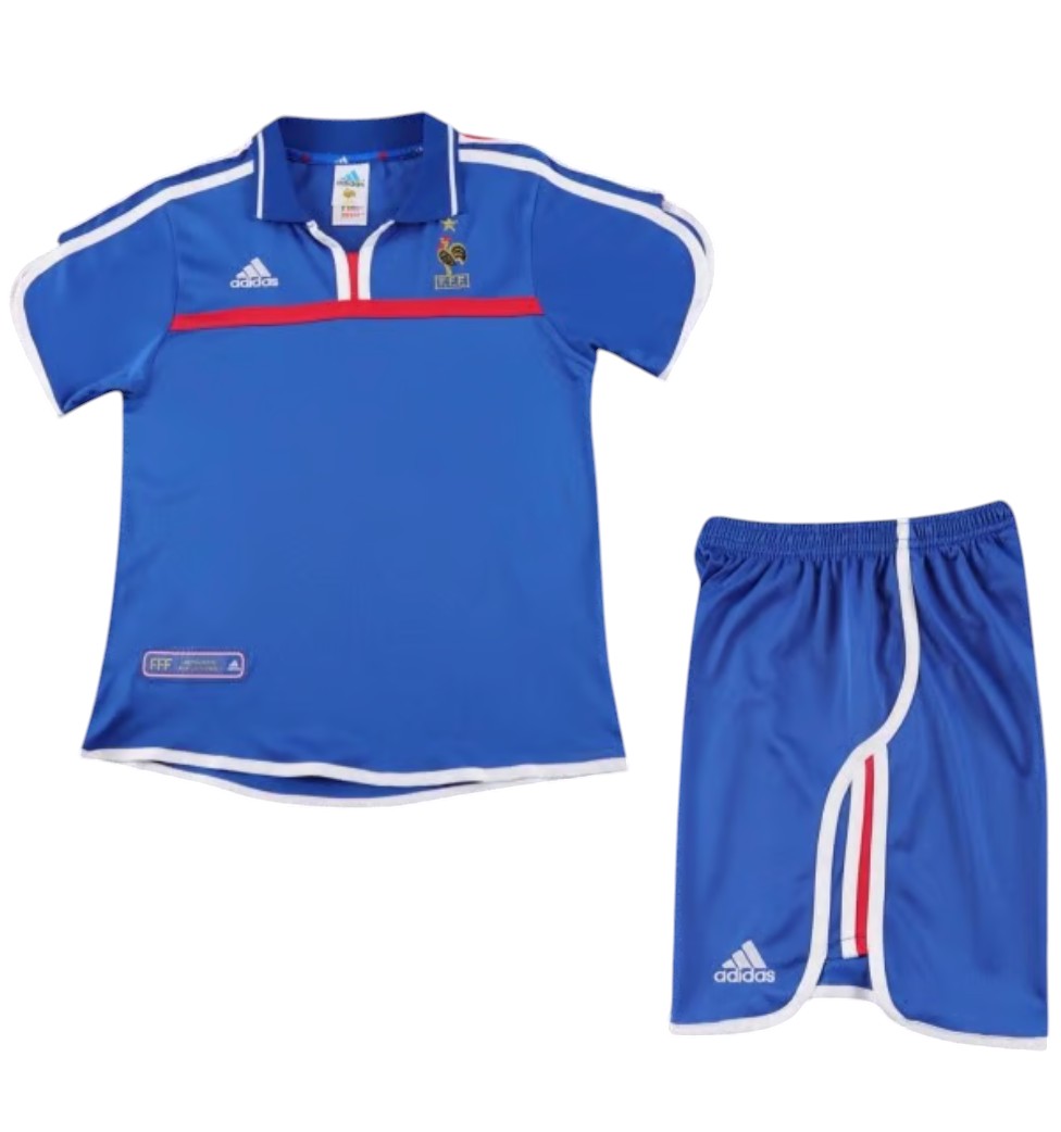 2000 France maillots enfants manches courtes