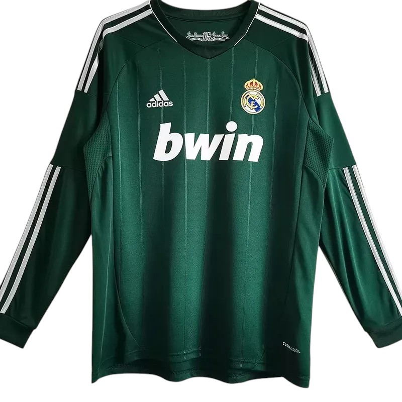 2012-2013 Real Madrid Maillot extérieur manches courtes / manches longues