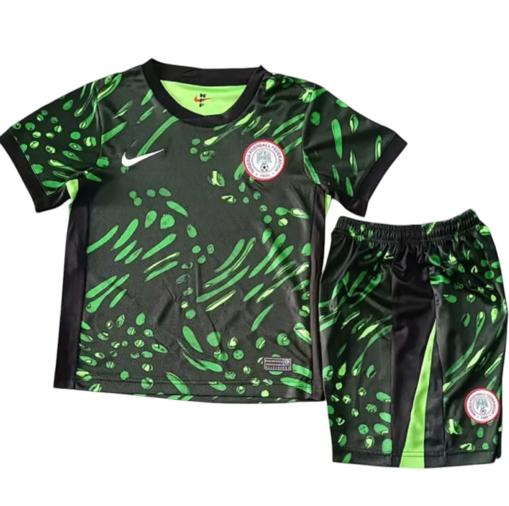 2024-2025 Nigeria maillots enfants manches courtes