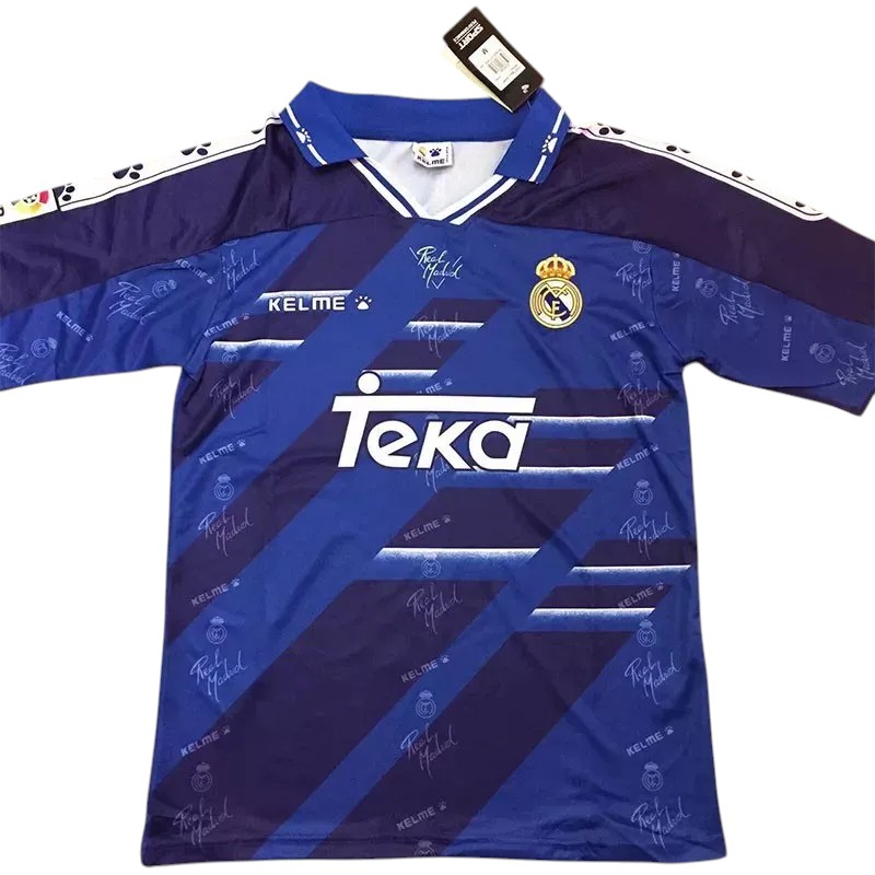 1994-1996 Real Madrid Maillot extérieur manches courtes / manches longues
