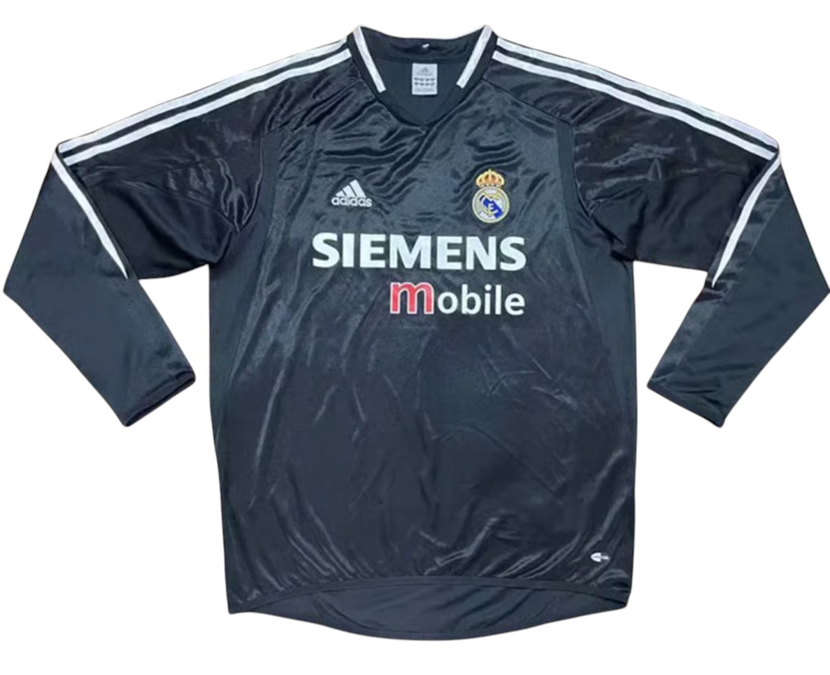 2004-2005 Real Madrid Maillot extérieur manches longues