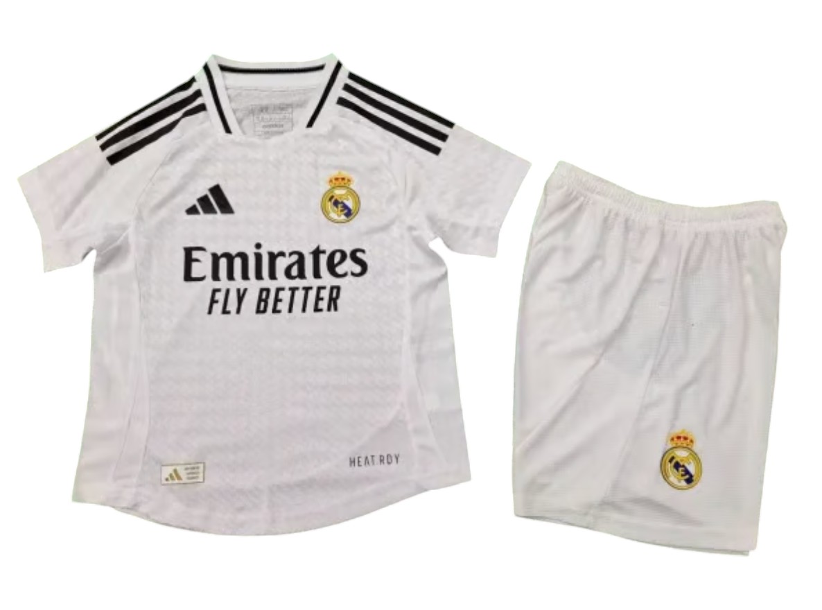 2024-2025 Real Madrid maillots enfants manches courtes