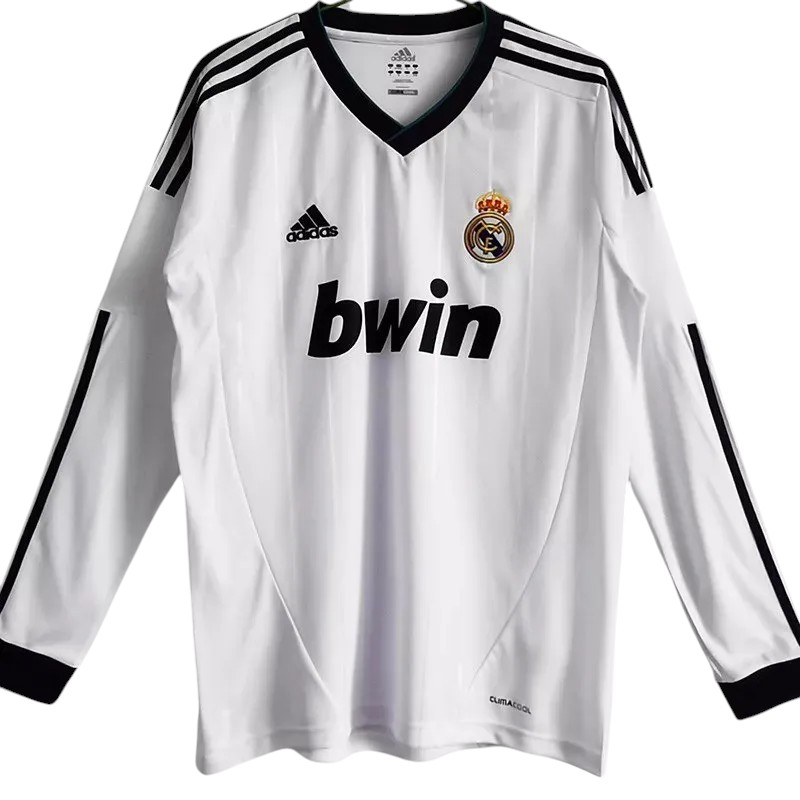 2012-2013 Real Madrid Maillot domicile manches courtes / manches longues