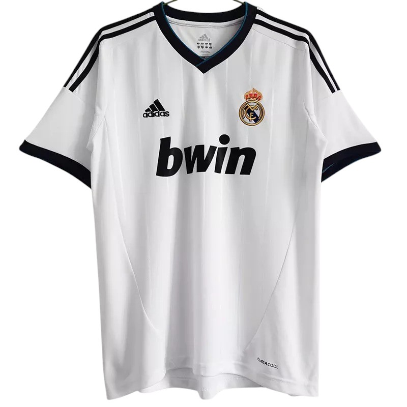 2012-2013 Real Madrid Maillot domicile manches courtes / manches longues