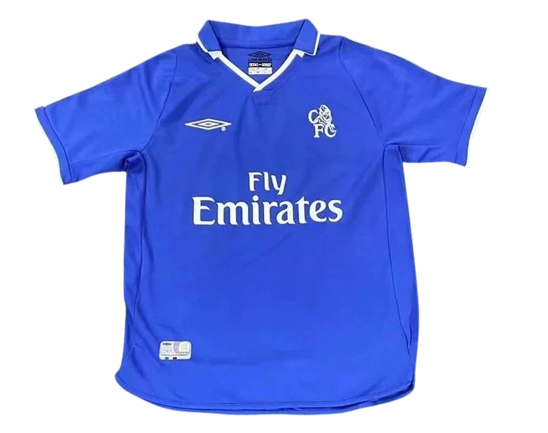 2001-2003 Chelsea Maillot domicile manches courtes