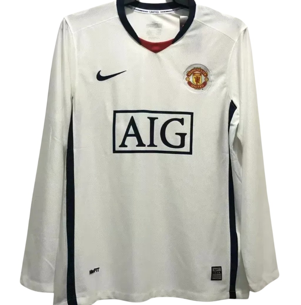 2008-2009 Manchester United maillot manches courtes / manches longues