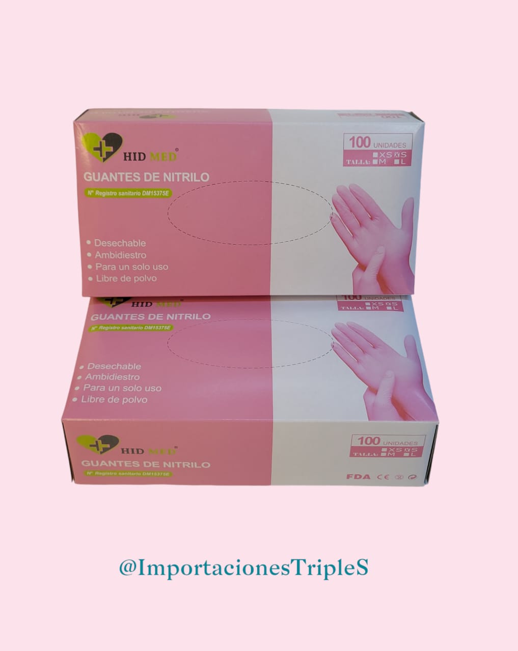 Guantes de nitrilo 