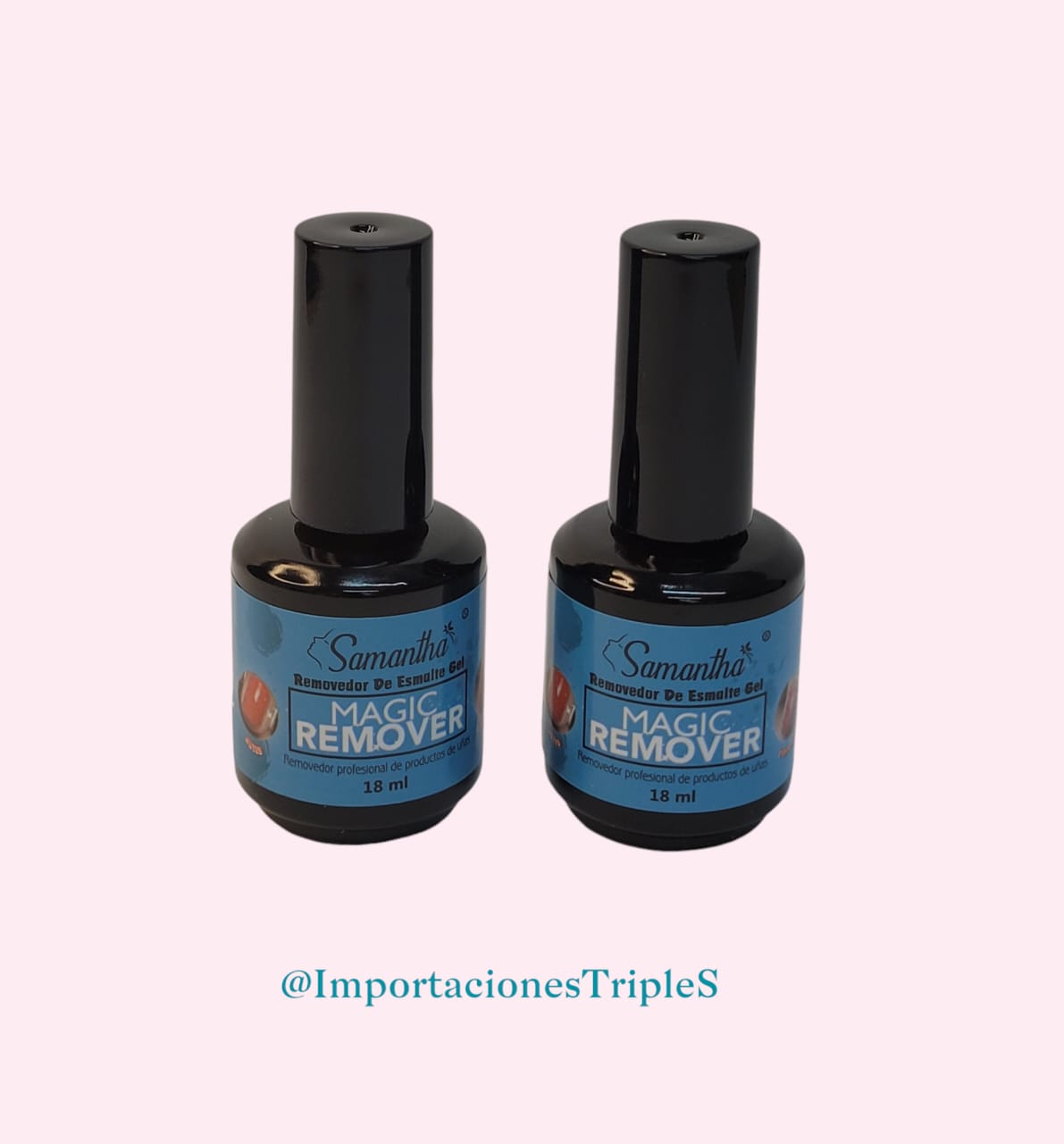 Removedor de Esmalte  en gel y Acrilico 18 ml.