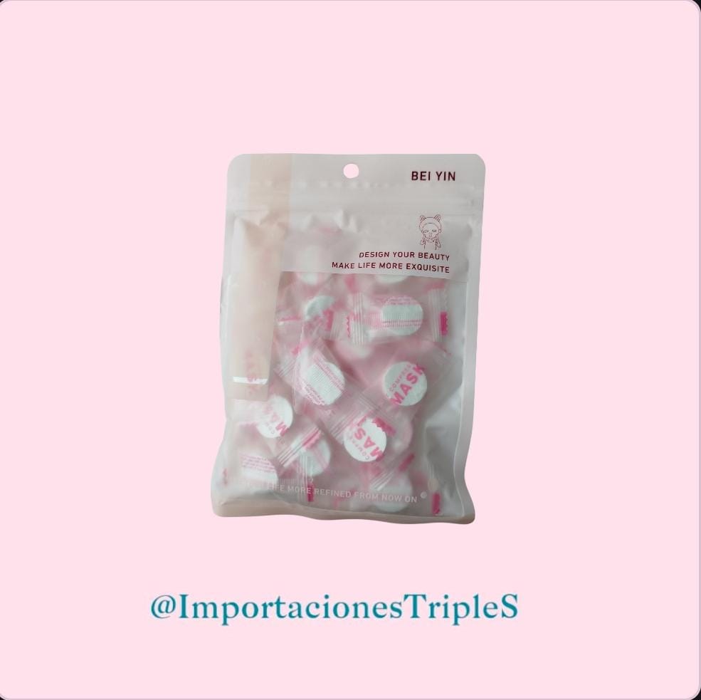 Mascarilla facial comprimida BEI YIN