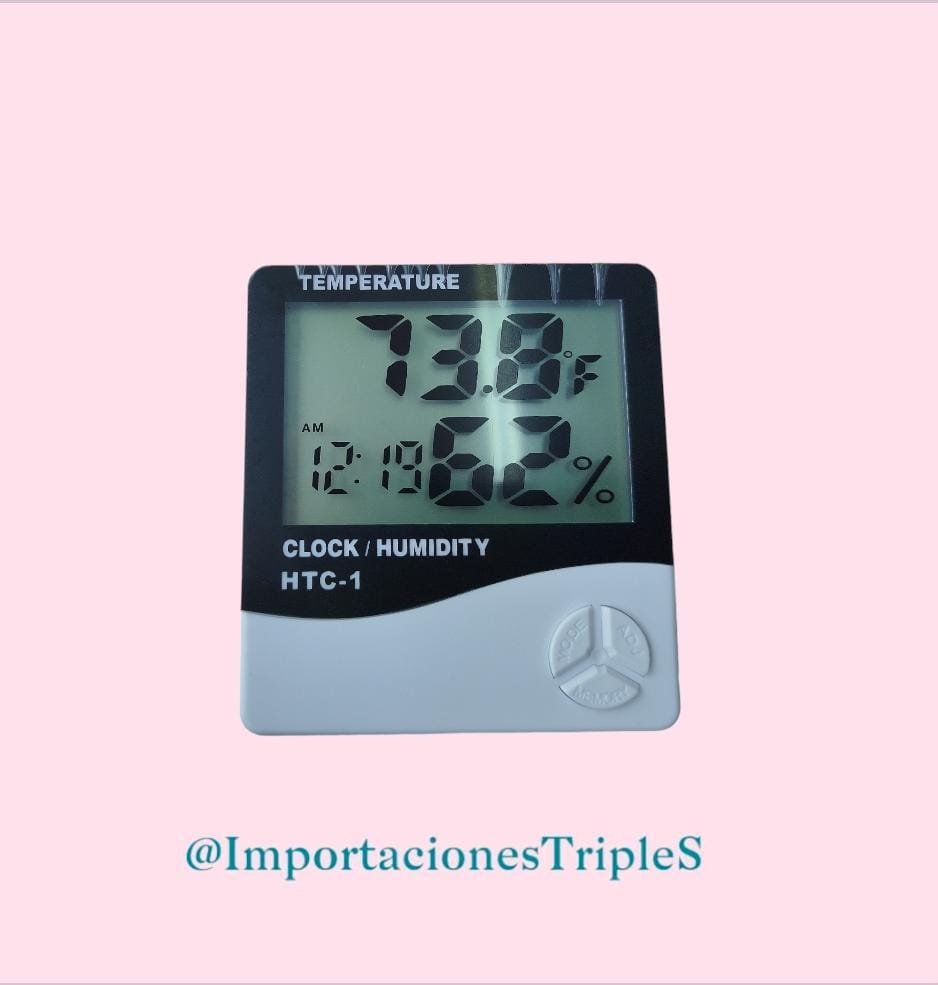 Monitor digital de temperatura y humedad.