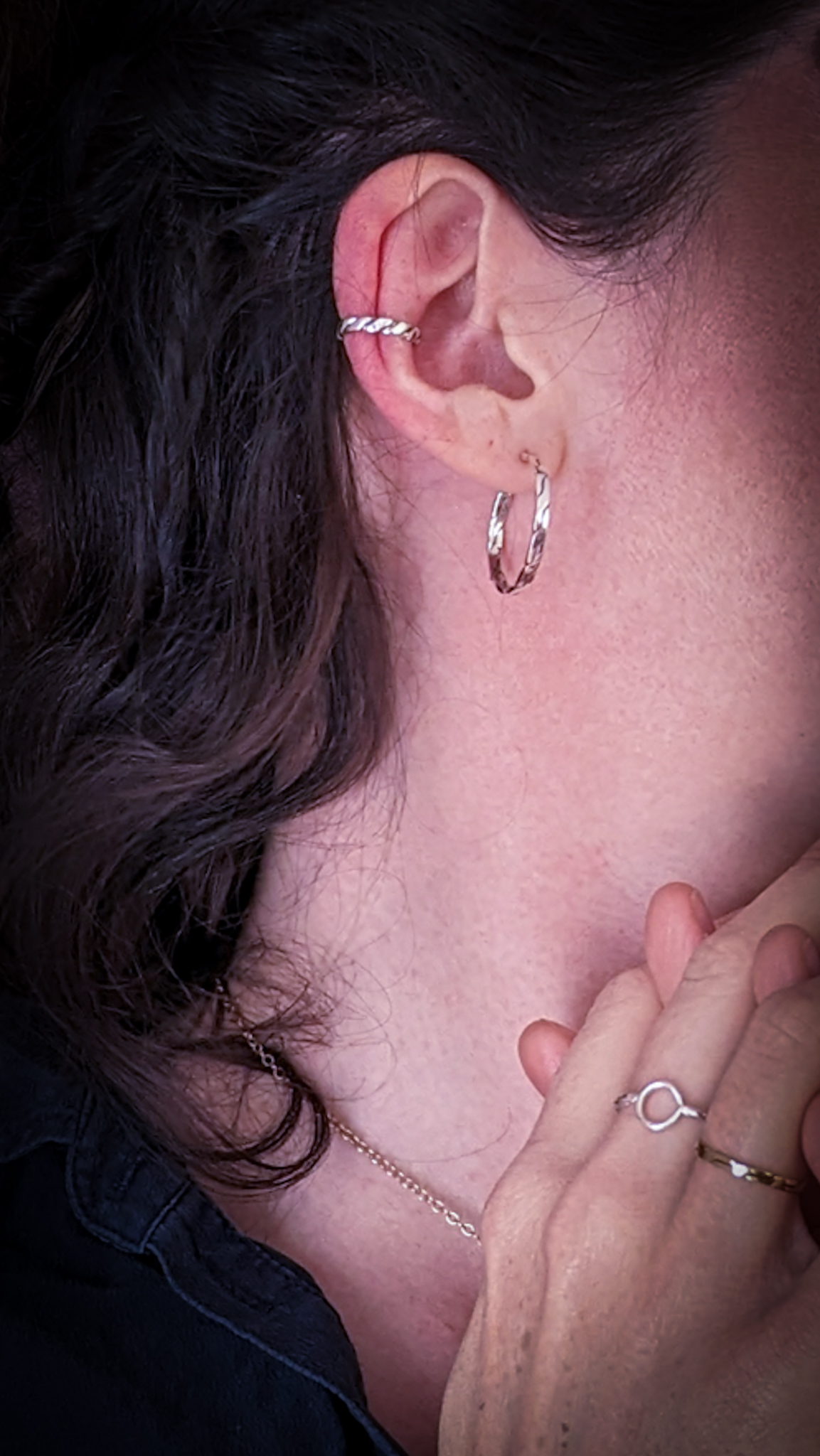 Boucles d'oreilles Entrelacs