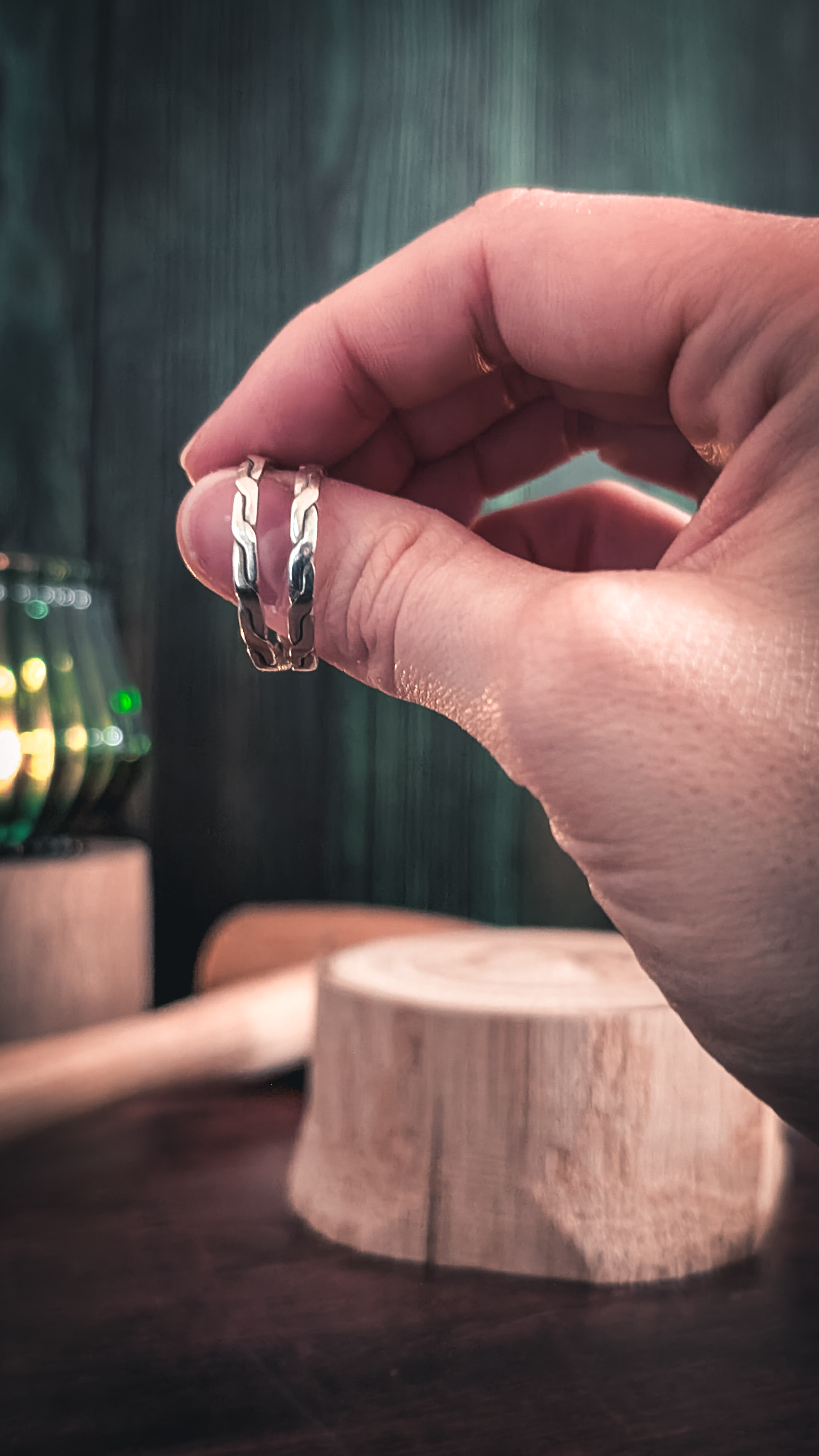 Boucles d'oreilles Entrelacs