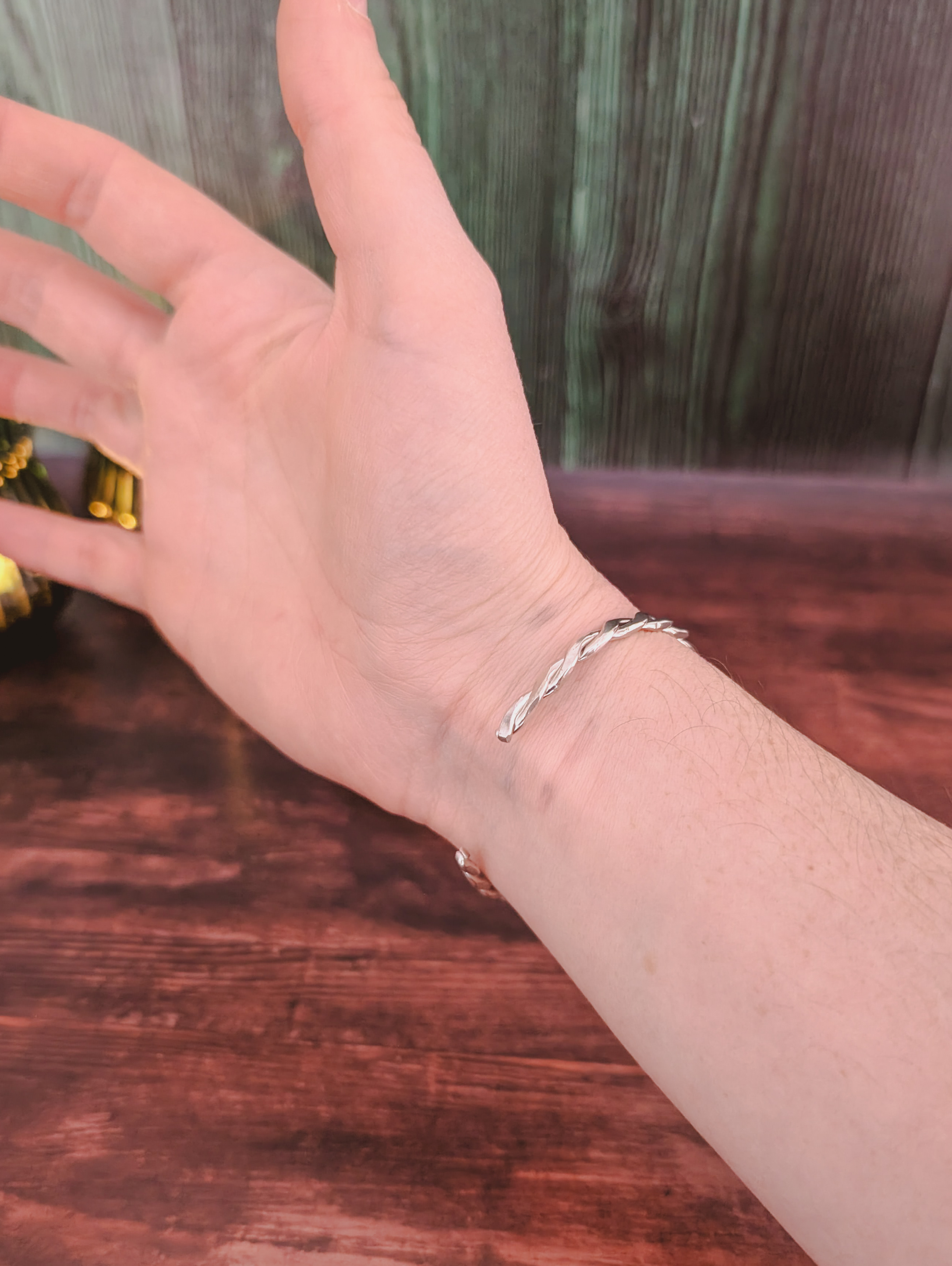 Jonc Entrelacs argent