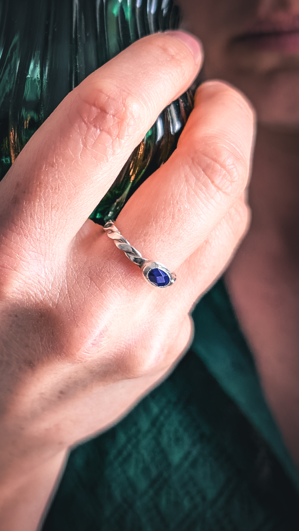 Bague Entrelacs de Forge-Nuit