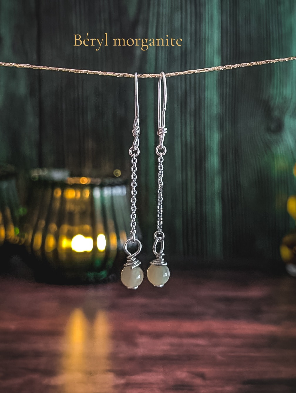 Boucles d'oreilles Petites Lanternes - Argent
