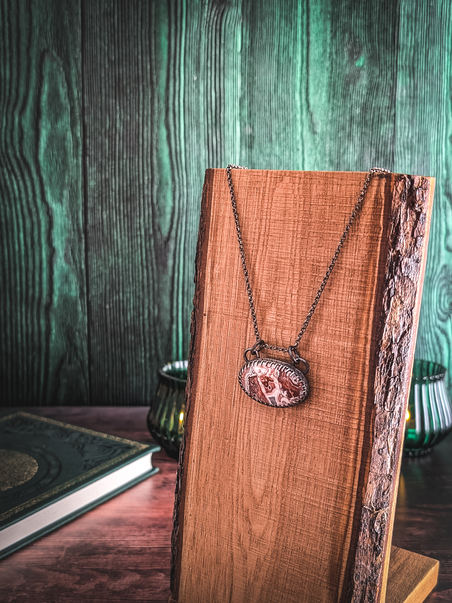 Collier Argent Rhazen