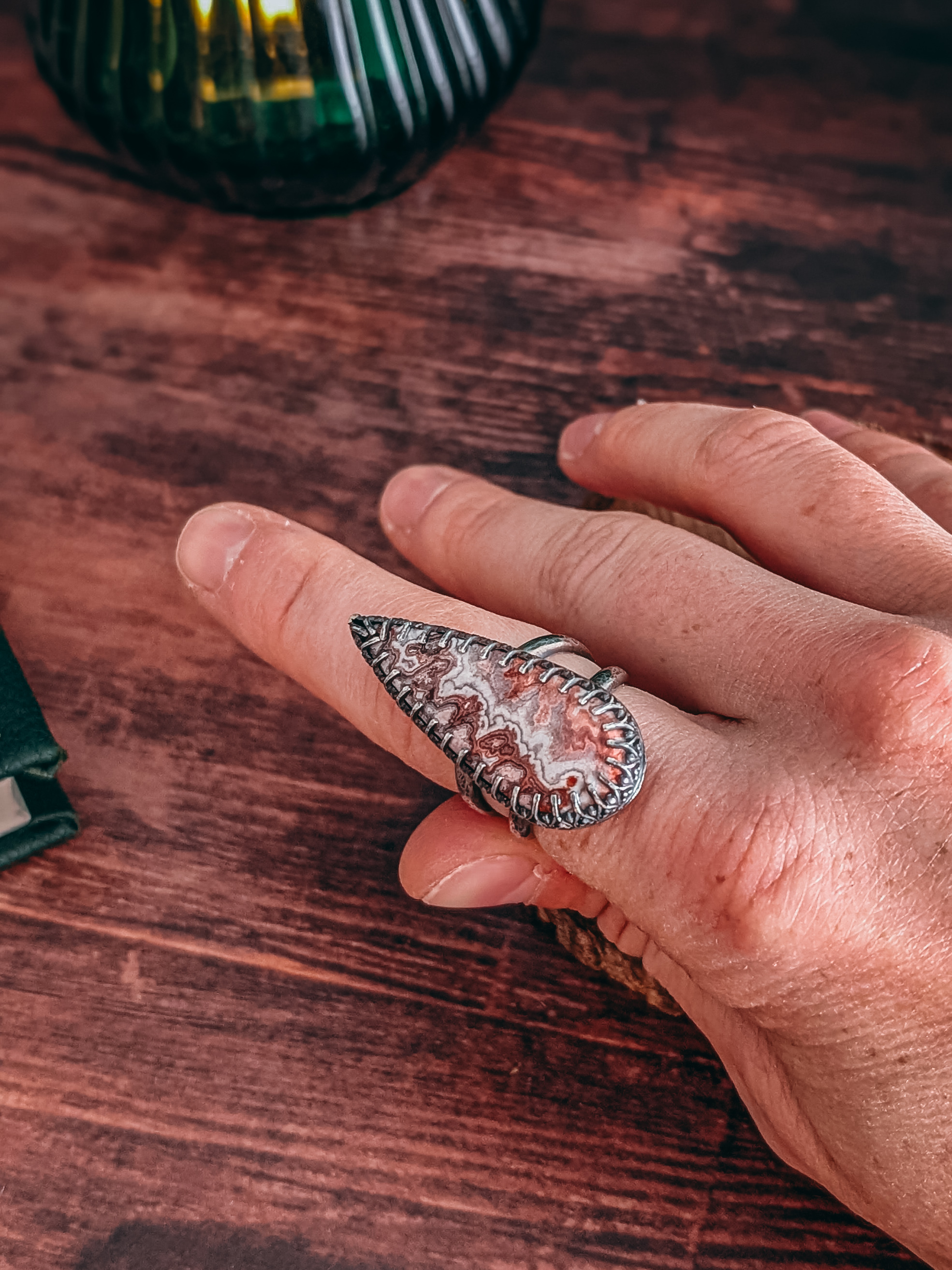 Bague Argent "Rhazir" T58 