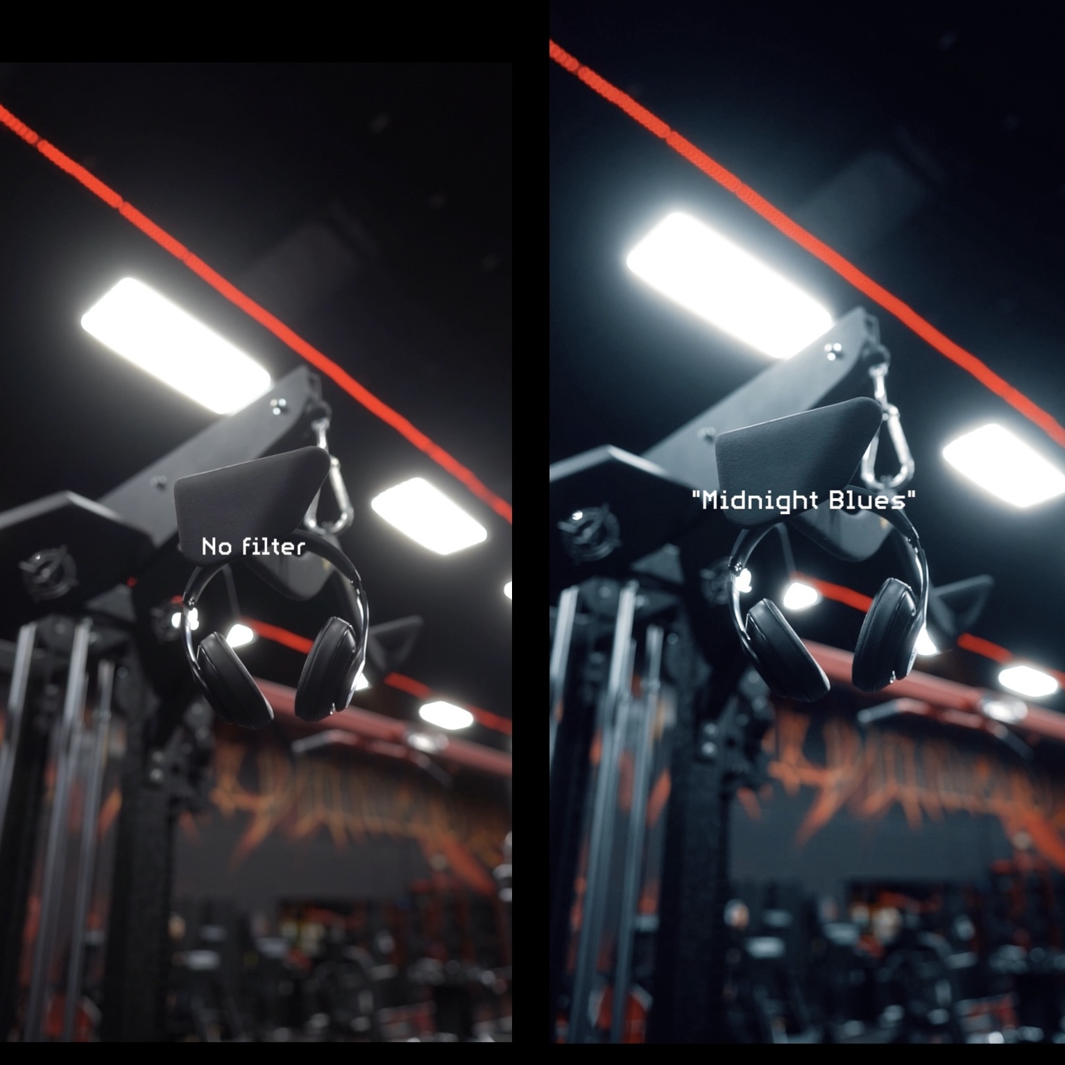 Midnight Blues Video Filter