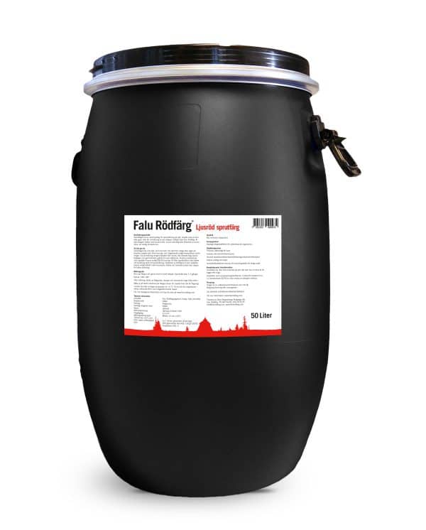 ROUGE CLAIR DE FALUN, 50 litres, Pistolet peinture