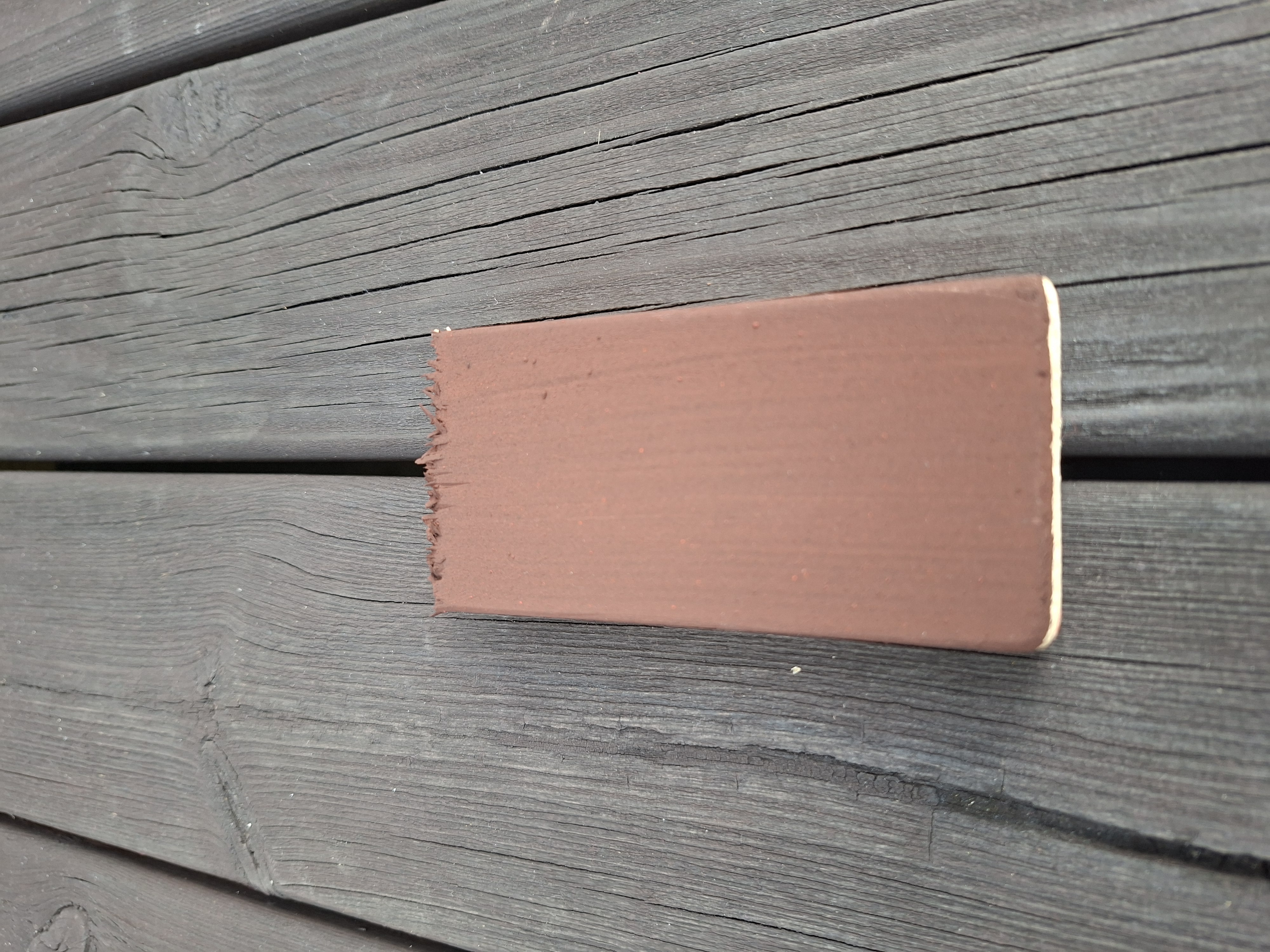 Peinture suédoise naturelle à la farine - Chocolat - Bois