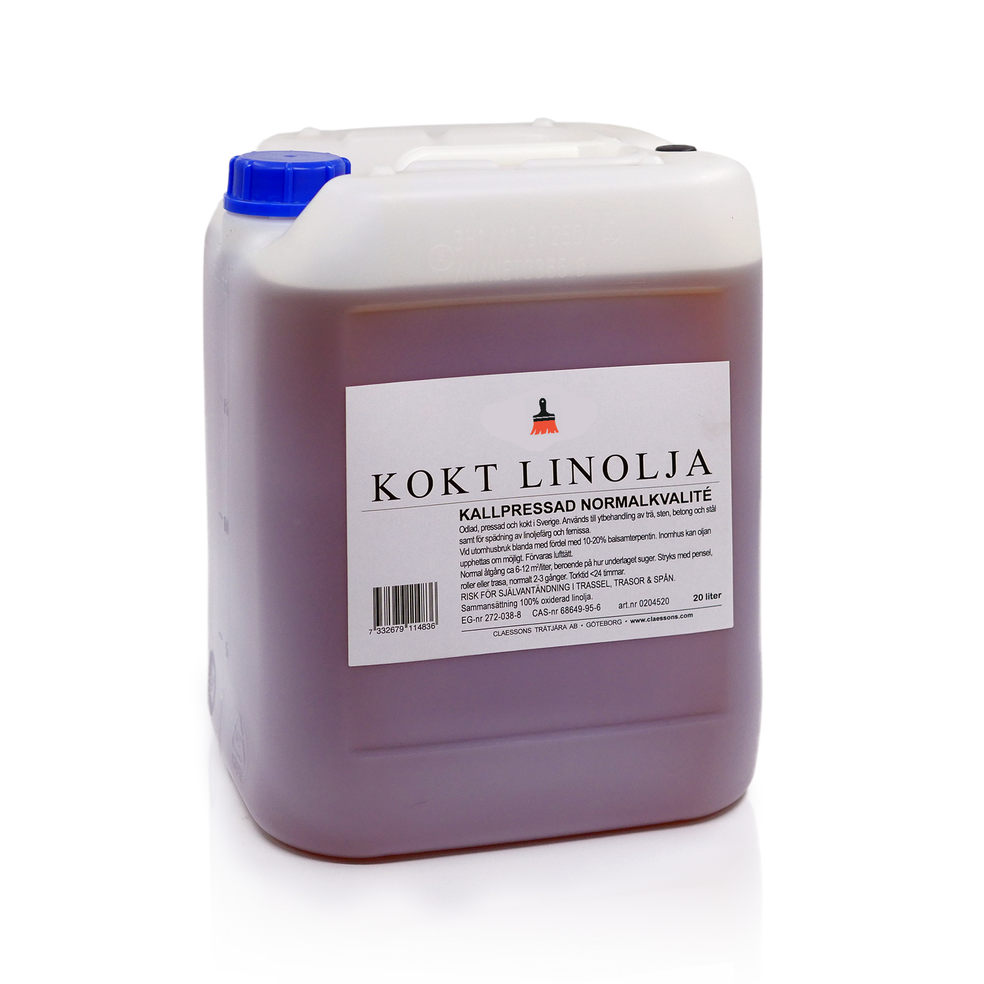 Huile de lin cuite à 260° 5 litres 