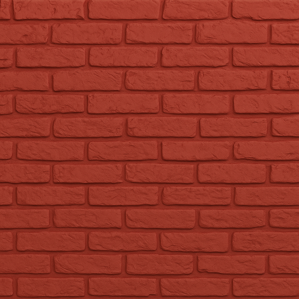 Rouge Coucher de soleil - Pierre, Brique, Crepis - PRO