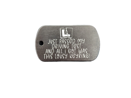 Driving Test Keyring
