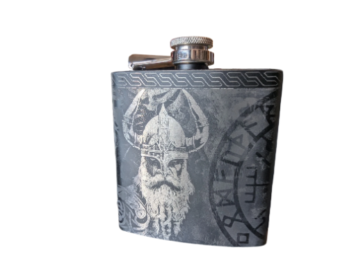 Decorative Viking Hip-Flask